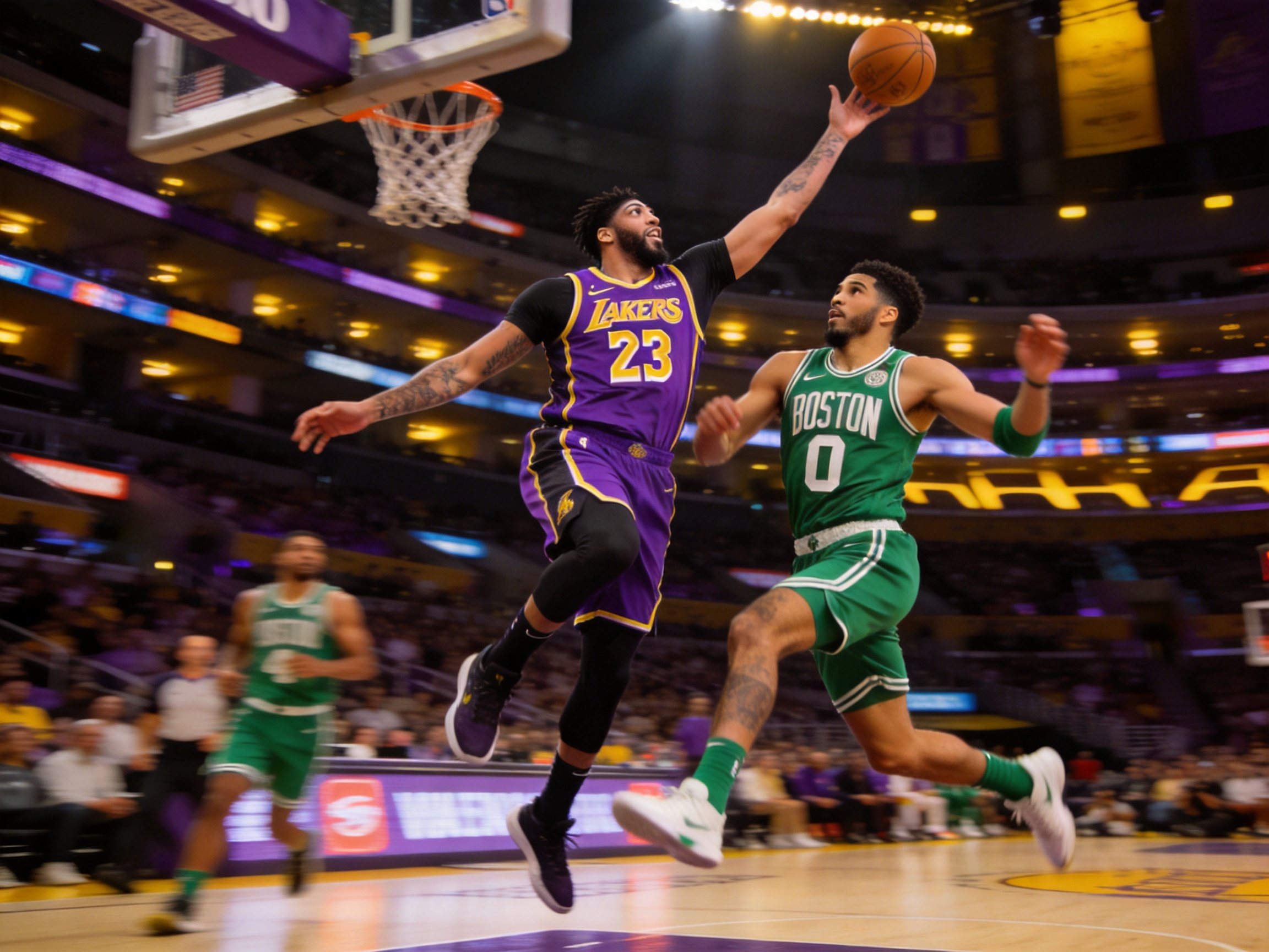 NBA湖人98-92凯尔特人